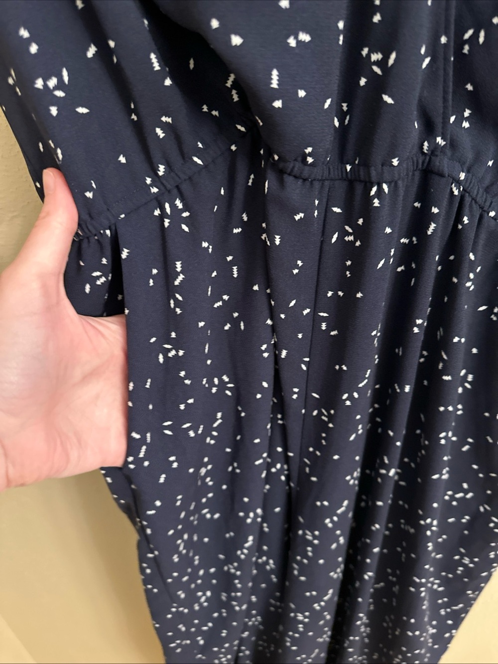 Halogen Jumpsuit Romper One Piece Size XL Blue Office Summer *Read* - Picture 4 of 6